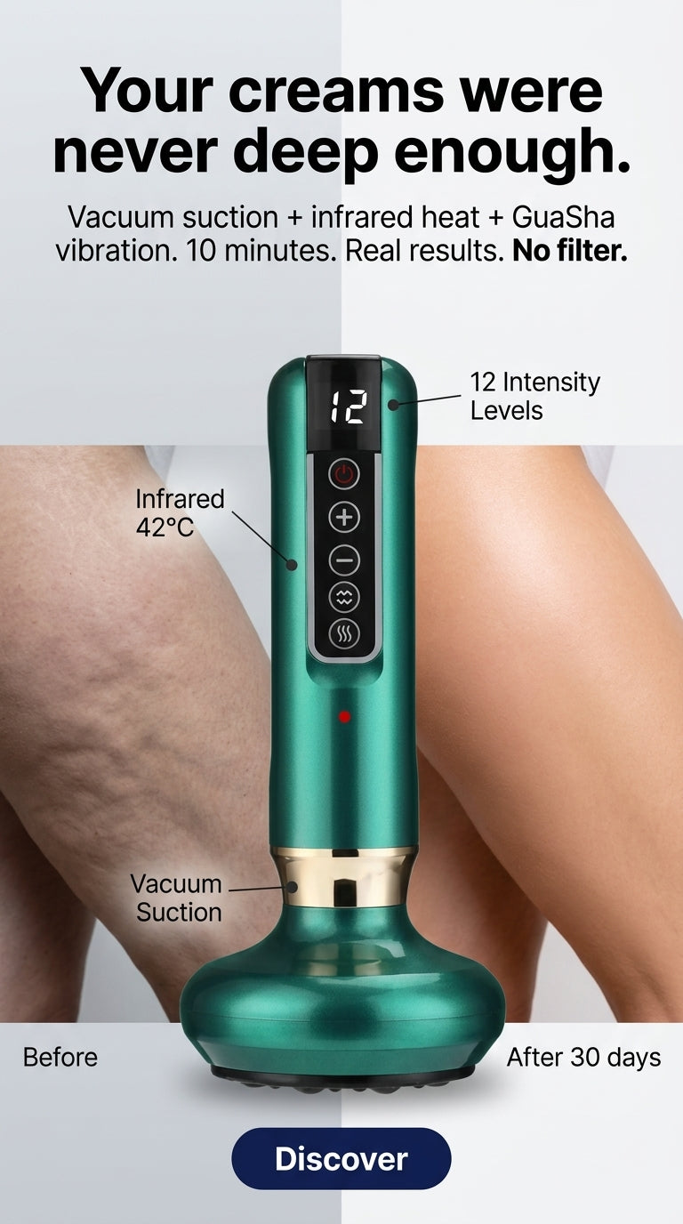 Tricolor Electric Massager - Cellulite Be Gone!