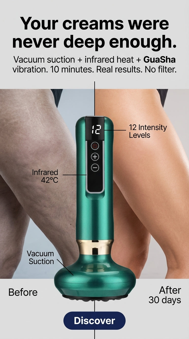 Tricolor Electric Massager - Cellulite Be Gone!