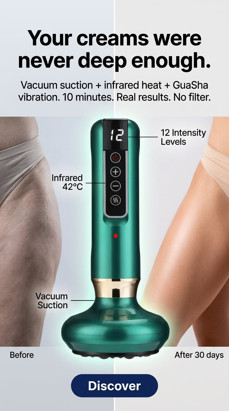 Tricolor Electric Massager - Cellulite Be Gone!