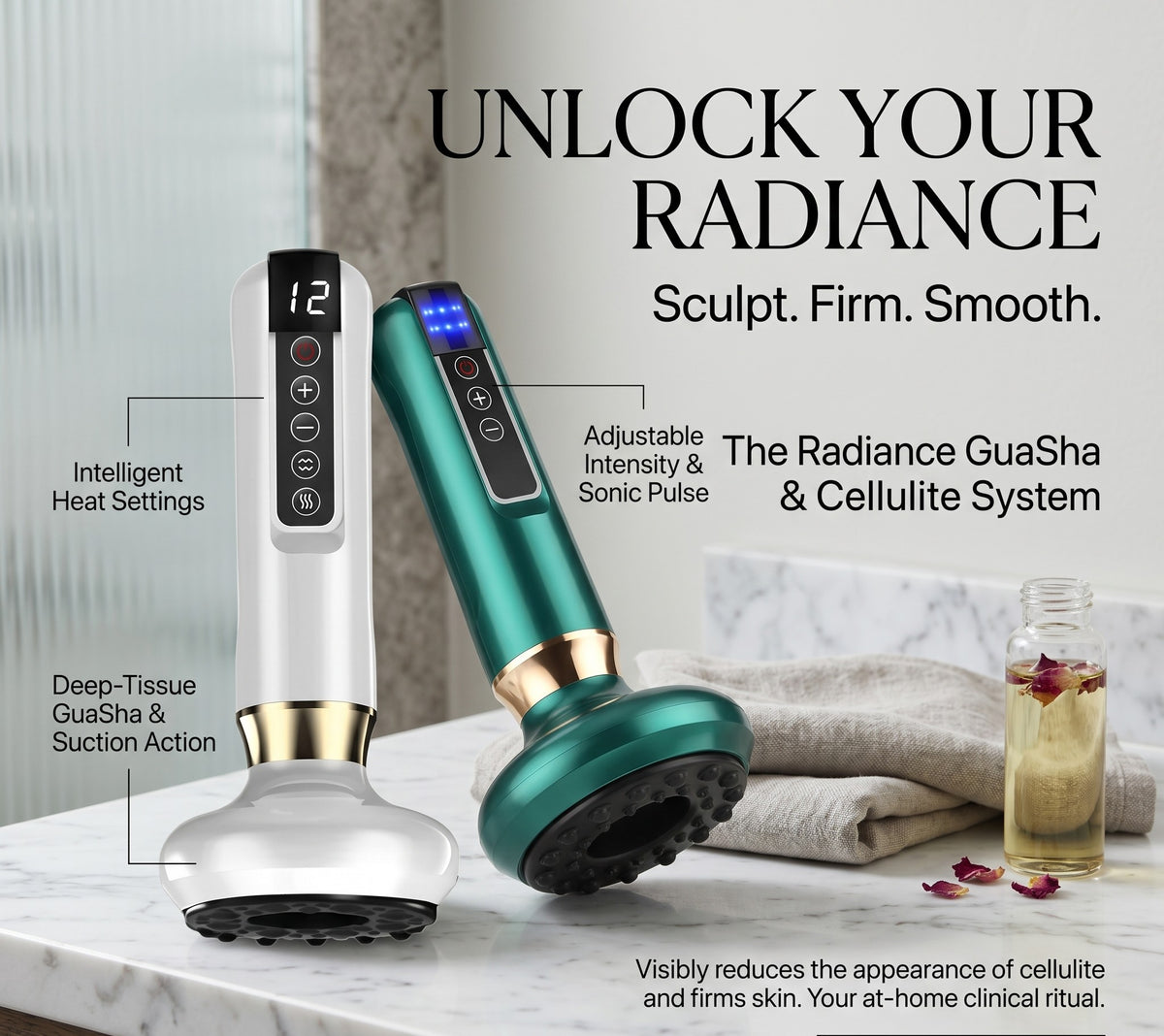 Tricolor Electric Massager - Cellulite Be Gone!