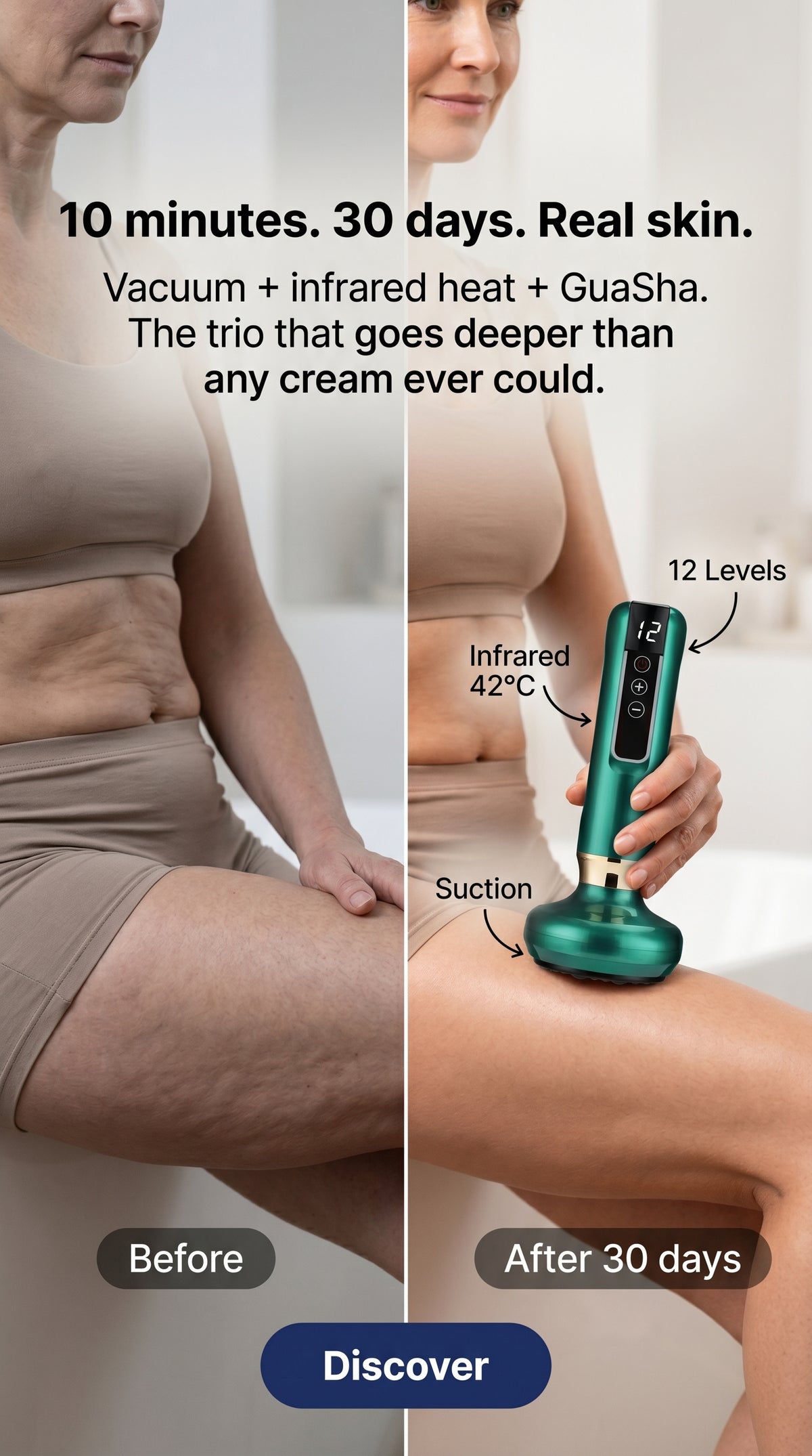 Tricolor Electric Massager - Cellulite Be Gone!