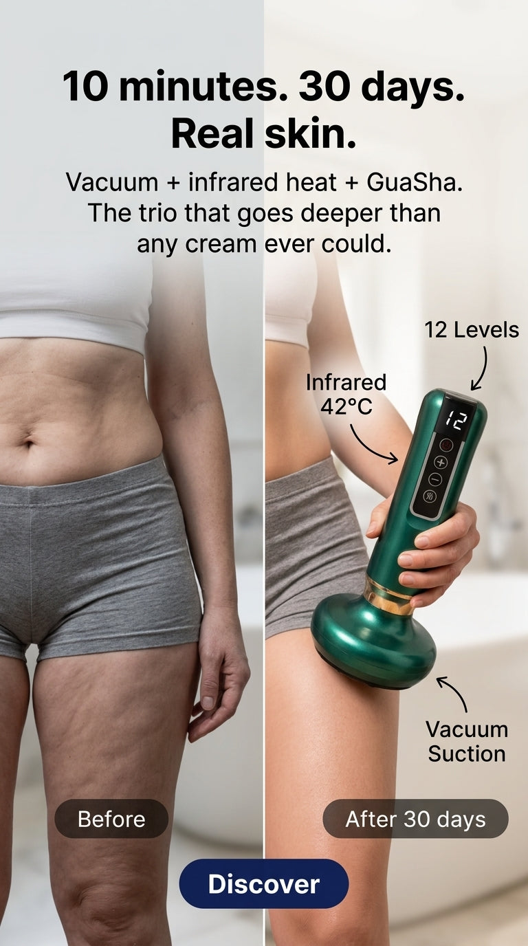 Tricolor Electric Massager - Cellulite Be Gone!