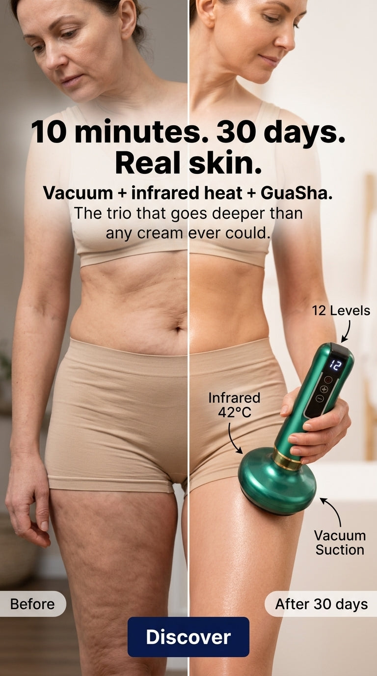 Tricolor Electric Massager - Cellulite Be Gone!
